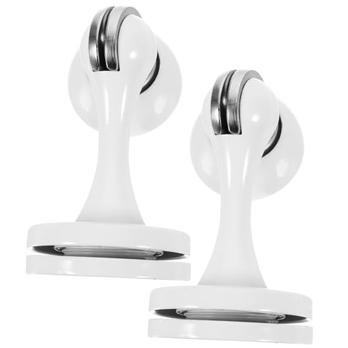 MOTHNUR 2 Stck Magnetische Türstopper aus Edelstahl Bodenmontiert Robuster Schutz vor Türschäden Magnetischer Türhalter für Wohnzimmer Küche Büro Einfache Installation Langlebig von MOTHNUR