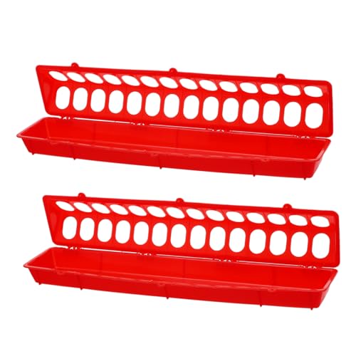 MOTHNUR 2 Stück Anti Drop Vogel Futtertröge aus Hochwertigem Tauben Futterstationen mit Großem Fassungsvermögen Leicht zu Reinigen Geeignet für Kleine Vögel Wie Papageien und MOTHNUR 2 Stück Anti Drop Vogel Futtertröge aus Hochwertigem Tauben Futterstationen mit Großem Fassungsvermögen Leicht zu Reinigen Geeignet für Kleine Vögel Wie Papageien und von MOTHNUR