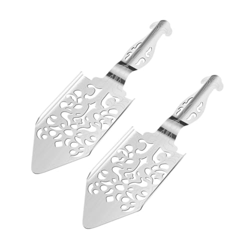 MOTHNUR 2 Stück Edelstahl Absinthlöffel Multifunktionaler Wermutlöffel mit Feinem Sieb Zuckerwürfel Tropfer Langlebig und Rostfrei für Absinth zubereitung und Barzubehör MOTHNUR 2 Stück Edelstahl Absinthlöffel Multifunktionaler Wermutlöffel mit Feinem Sieb Zuckerwürfel Tropfer Langlebig und Rostfrei für Absinth zubereitung und Barzubehör von MOTHNUR