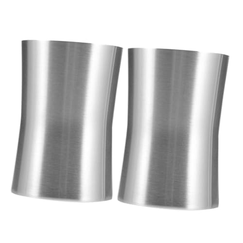 MOTHNUR 2 Stück Edelstahl Mundspülbecher Unzerbrechlich Multifunktional Trinkbecher Reisebecher Badezimmer Zahnbürstenhalter Stilvoll Robust MOTHNUR 2 Stück Edelstahl Mundspülbecher Unzerbrechlich Multifunktional Trinkbecher Reisebecher Badezimmer Zahnbürstenhalter Stilvoll Robust von MOTHNUR