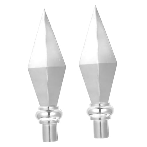 MOTHNUR 2 Stück Fahnenmast Endkappen Aluminiumlegierung Silberfarbig Wetterfest Robust Fahnenmast Zubehör Outdoor Flaggenstab Dekoration Stabil und Einfach zu Montieren MOTHNUR 2 Stück Fahnenmast Endkappen Aluminiumlegierung Silberfarbig Wetterfest Robust Fahnenmast Zubehör Outdoor Flaggenstab Dekoration Stabil und Einfach zu Montieren von MOTHNUR