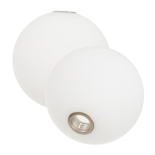 MOTHNUR 2 Stück Glas Lampenschirm Kugelform Milchglas Øcm Ersatz Lampenglas für Deckenleuchte Pendelleuchte Modernes Design Warmes Licht Wohnzimmer Schlafzimmer MOTHNUR 2 Stück Glas Lampenschirm Kugelform Milchglas Øcm Ersatz Lampenglas für Deckenleuchte Pendelleuchte Modernes Design Warmes Licht Wohnzimmer Schlafzimmer von MOTHNUR