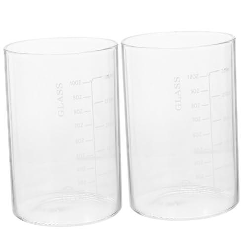 MOTHNUR 2 Stück Glasbecher mit Messstrich Milchbecher aus klarem Glas Vielseitige Trinkgläser für Kaffee Saft Tee Praktisch und Alltagstauglich Leicht und Ästhetisch Zufällige Farbe MOTHNUR 2 Stück Glasbecher mit Messstrich Milchbecher aus klarem Glas Vielseitige Trinkgläser für Kaffee Saft Tee Praktisch und Alltagstauglich Leicht und Ästhetisch Zufällige Farbe von MOTHNUR