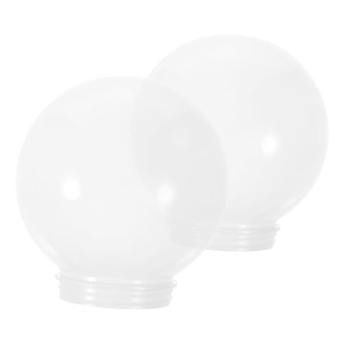MOTHNUR 2 Stück Lampenschirm Milchig Weiß Kugelform Ø Deckenlampe Ersatz Lampenschirm für Pendelleuchte Kronleuchter Einfach Montierbar MOTHNUR 2 Stück Lampenschirm Milchig Weiß Kugelform Ø Deckenlampe Ersatz Lampenschirm für Pendelleuchte Kronleuchter Einfach Montierbar von MOTHNUR