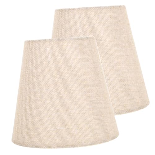 MOTHNUR 2 Stück Lampenschirm aus Stoff Runder Vintage Drum Lampshade Ersatz für Wand Steh Deckenleuchten Installieren Langlebig Chic und Modern Apricotfarben MOTHNUR 2 Stück Lampenschirm aus Stoff Runder Vintage Drum Lampshade Ersatz für Wand Steh Deckenleuchten Installieren Langlebig Chic und Modern Apricotfarben von MOTHNUR