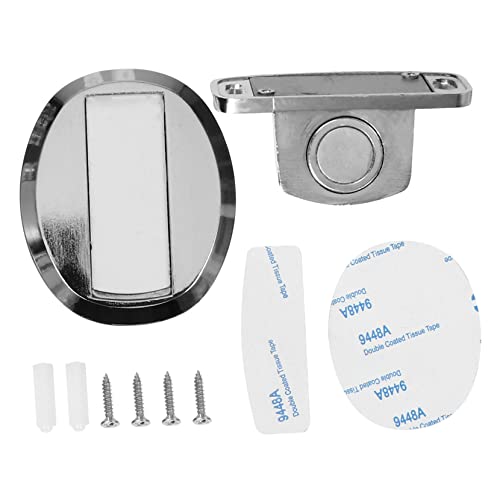 MOTHNUR 2 Stück Magnetischer Türstopper aus Robustem Zinklegierung Unsichtbarer Türfänger Bodenmontierter Türhalter mit Starkem Magnet für Schlafzimmer Küche Bad Kratzschutz und von MOTHNUR