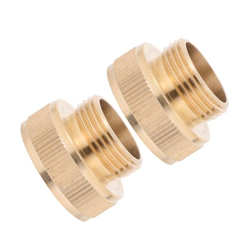 MOTHNUR 2stücke Messing-schlauchverbinder Mit -stecker Buchse Auslaufsicherer Rohradapter Für Gartenschlauche Und Bewässerungssysteme MOTHNUR 2stücke Messing-schlauchverbinder Mit -stecker Buchse Auslaufsicherer Rohradapter Für Gartenschlauche Und Bewässerungssysteme von MOTHNUR