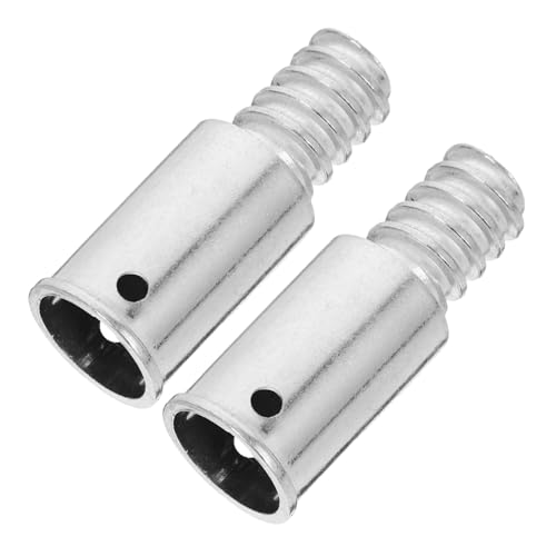MOTHNUR 2 Stück Metallgewinde Moppgriff Ersatz Gewindespitze US Standard Teleskopstiel Kompatibel für Besen Wischmopp Reinigungsstab Robust Verschleißfest MOTHNUR 2 Stück Metallgewinde Moppgriff Ersatz Gewindespitze US Standard Teleskopstiel Kompatibel für Besen Wischmopp Reinigungsstab Robust Verschleißfest von MOTHNUR