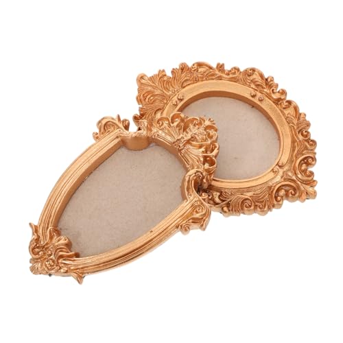 MOTHNUR 2 Stück Mini Magnetische Bilderrahmen Oval Vintage Stil DIY Reise Andenken Kühlschrankrahmen aus Metall für Fotos Schmuck Heimdekoration und Kreative Erinnerungsdisplay MOTHNUR 2 Stück Mini Magnetische Bilderrahmen Oval Vintage Stil DIY Reise Andenken Kühlschrankrahmen aus Metall für Fotos Schmuck Heimdekoration und Kreative Erinnerungsdisplay von MOTHNUR