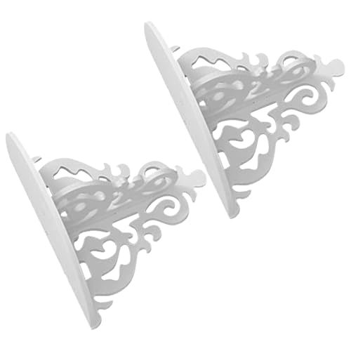 MOTHNUR 2 Stück Multifunktionales Wandregal Robustem Material Platzsparendes Aufbewahrungs Dekorationsboard für Bad Küche Wohnzimmer zur Präsentation von Bildern Deko und Kleinutensilien von MOTHNUR