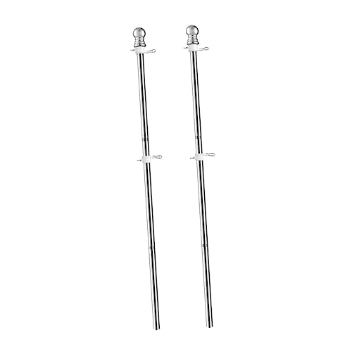 MOTHNUR 2 Stück Rostfreier Fahnenmast Teilig Wandmontierbar Wetterfest und Schwerlastgeeignet für Garten Balkon Terrasse und Außenbereiche MOTHNUR 2 Stück Rostfreier Fahnenmast Teilig Wandmontierbar Wetterfest und Schwerlastgeeignet für Garten Balkon Terrasse und Außenbereiche von MOTHNUR