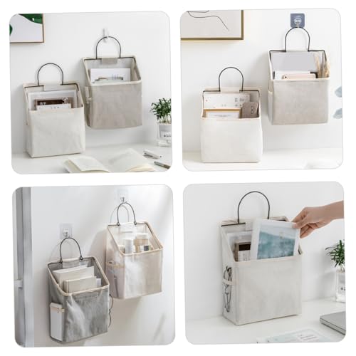 MOTHNUR 2 Stück Teiliges Faltbare Wand aufbewahrungstaschen aus Stoff Leichter Vielseitiger Wandhänger für Küche Schlafzimmer Bad mit Seitenfächern Praktischer Organizer für Tür und Wand MOTHNUR 2 Stück Teiliges Faltbare Wand aufbewahrungstaschen aus Stoff Leichter Vielseitiger Wandhänger für Küche Schlafzimmer Bad mit Seitenfächern Praktischer Organizer für Tür und Wand von MOTHNUR