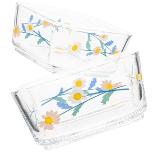 MOTHNUR 2 Stück Teiliges Glas Futternapf für Kleintiere Kippsicherer Hamster und Meerschweinchen Napf Transparente Futter und Wasserschale Leicht zu Reinigen für Kleine Haustiere MOTHNUR 2 Stück Teiliges Glas Futternapf für Kleintiere Kippsicherer Hamster und Meerschweinchen Napf Transparente Futter und Wasserschale Leicht zu Reinigen für Kleine Haustiere von MOTHNUR