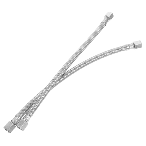 MOTHNUR 2 Stück Teiliges Luftkompressor Ersatzschläuche Langlebige Flexible Verbindungsschläuche für Druckluft kompressor Installieren Optimierte Leistung für Zuverlässigen Luftaustritt von MOTHNUR