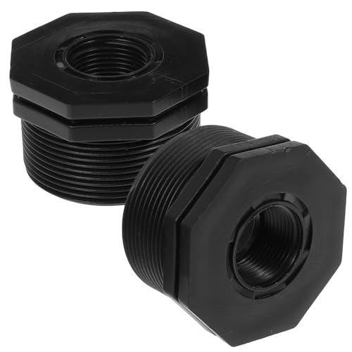 MOTHNUR 2 Stück Teiliges PP Adapter Außengewinde Innengewinde Wasserbehälter Verbindung Dichtungssicher für Regentonne Teich Aquarium MOTHNUR 2 Stück Teiliges PP Adapter Außengewinde Innengewinde Wasserbehälter Verbindung Dichtungssicher für Regentonne Teich Aquarium von MOTHNUR