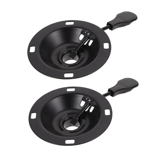 MOTHNUR 2 Stück Teiliges Rundes Stuhlzubehör aus Verschleißfestes Drehstuhl Ersatzgestell Robuste Bürostuhl Untergestell Fittings für Salon Spielezentrum und Zuhause von MOTHNUR