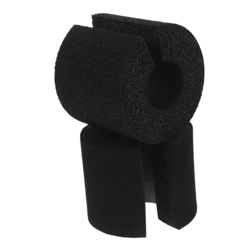 MOTHNUR 2 Stück Teiliges Türstopper aus Weichem Schaumstoff Klemmschutz und Türkantenschutz Einfache Montage ohne Bohren Vielseitig für Türen Fenster und Schränke Schwarz von MOTHNUR