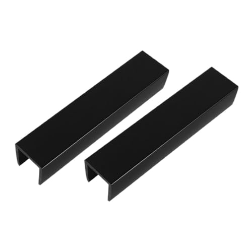 MOTHNUR 2 Stück U Förmige Verstärkungsnut für Türschutzgitter Teiliges Einfache Montage Langlebiges Material Geeignet für Haustiergitter Innenbereich Zuverlässige Türverstärkung von MOTHNUR