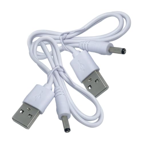 MOTHNUR 2 Stück USB zu Dc Ladekabel Langlebiges Dc Aufladekabel Kompatibel mit Geräten Leichtes Netzkabel für Tischlampen Kleine Ventilatoren Tablets MOTHNUR 2 Stück USB zu Dc Ladekabel Langlebiges Dc Aufladekabel Kompatibel mit Geräten Leichtes Netzkabel für Tischlampen Kleine Ventilatoren Tablets von MOTHNUR