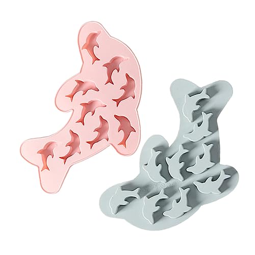 MOTHNUR 2 Stücke Silikon Delphin Eiswürfelform Lebensmittelecht Flexibel Hitzebeständig Eisform für Cocktails Desserts und Selbstgemacht Kreationen MOTHNUR 2 Stücke Silikon Delphin Eiswürfelform Lebensmittelecht Flexibel Hitzebeständig Eisform für Cocktails Desserts und Selbstgemacht Kreationen von MOTHNUR