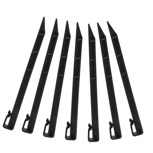 MOTHNUR 20 Stck Teiliges Garten Kunststoff Erdspieße mit Scharfen Spitzen Robuste Gartenpfähle zur Befestigung von Kunstrasen Gartenvlies und Bodenabdeckungen Installieren MOTHNUR 20 Stck Teiliges Garten Kunststoff Erdspieße mit Scharfen Spitzen Robuste Gartenpfähle zur Befestigung von Kunstrasen Gartenvlies und Bodenabdeckungen Installieren von MOTHNUR