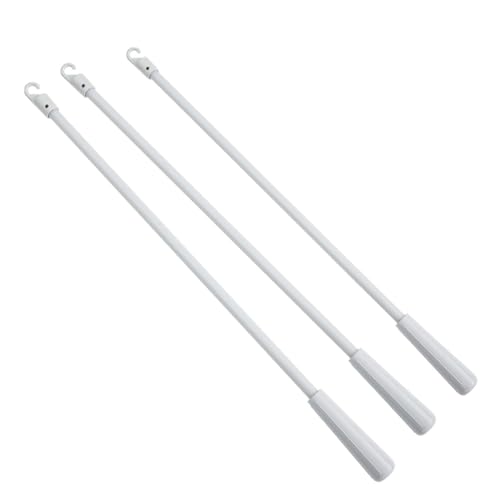 MOTHNUR 3 Stück Fiberglas Jalousienstäbe Robuste Leichte Vertikaljalousien Zugstangen Passend Geruchsneutral Praktisches Ersatzteil für Fensterjalousien von MOTHNUR