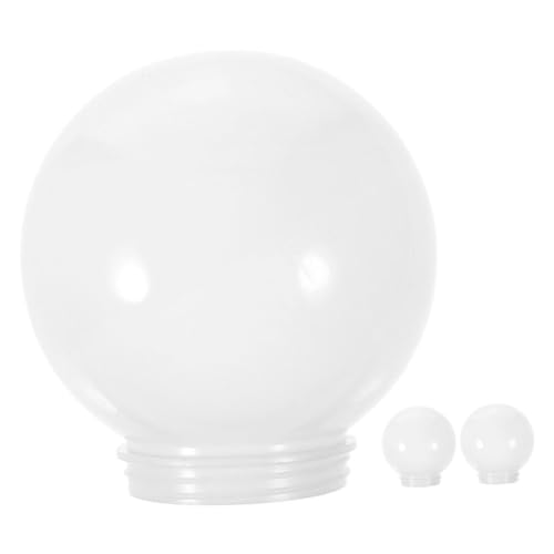 MOTHNUR 3 Stück Teiliges Acryl Lampenschirm Milchweißer Kugellampenschirm Wetterfester Außenbereich Ersatzlampenschirm Ø Gewinde Dekorativ und Augenschonend für Garten Pfostenleuchten MOTHNUR 3 Stück Teiliges Acryl Lampenschirm Milchweißer Kugellampenschirm Wetterfester Außenbereich Ersatzlampenschirm Ø Gewinde Dekorativ und Augenschonend für Garten Pfostenleuchten von MOTHNUR