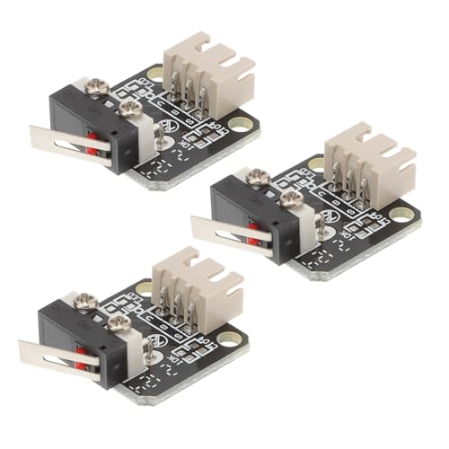 MOTHNUR 3 Stück Teiliges Drucker Zubehör Endschalter mit Kabel für Ender X Y Z Achsen Mikroschalter Kompakt Einfache Installation Plug Play von MOTHNUR
