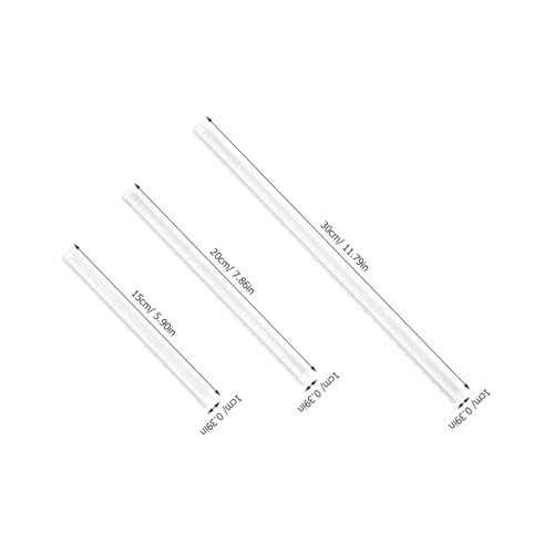 MOTHNUR 3 Stück Teiliges Transparentes Präzise Messwerkzeuge für Studenten Architekten Ingenieure Zeichnerisches Design Geometrie Bürobedarf MOTHNUR 3 Stück Teiliges Transparentes Präzise Messwerkzeuge für Studenten Architekten Ingenieure Zeichnerisches Design Geometrie Bürobedarf von MOTHNUR