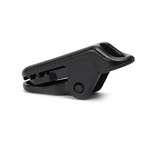 MOTHNUR 30 Stück Zeltplanen Clips Hochfeste Camping Klammern für Zelt Plane und Markisen Robuste und Langlebige Abspannclips für Outdoor Aktivitäten Schwarz von MOTHNUR