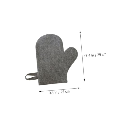 MOTHNUR 4 Stück Teiliges Saunahandschuh Filz Hitzebeständige Wasserabsorbierende Peeling Handschuhe für Sauna und Spa Leicht Langlebig Schützt vor Überhitzung MOTHNUR 4 Stück Teiliges Saunahandschuh Filz Hitzebeständige Wasserabsorbierende Peeling Handschuhe für Sauna und Spa Leicht Langlebig Schützt vor Überhitzung von MOTHNUR