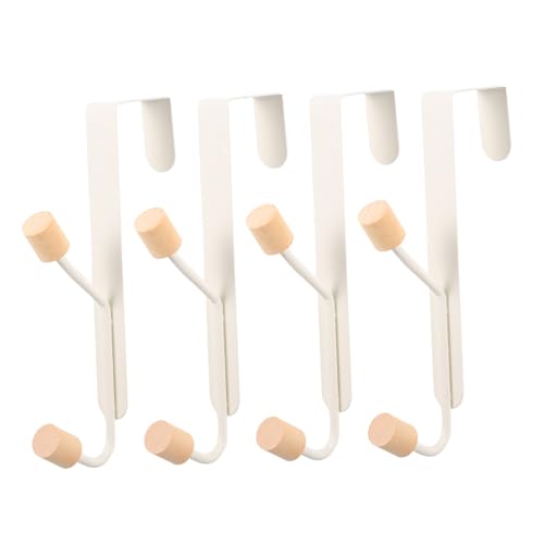 MOTHNUR 4 Stück Teiliges Tür doppelhaken aus Carbonstahl Praktische über Tür Einhängbare Garderobenhaken Platzsparend für Mäntel Taschen und Accessoires für Zuhause und Büro MOTHNUR 4 Stück Teiliges Tür doppelhaken aus Carbonstahl Praktische über Tür Einhängbare Garderobenhaken Platzsparend für Mäntel Taschen und Accessoires für Zuhause und Büro von MOTHNUR