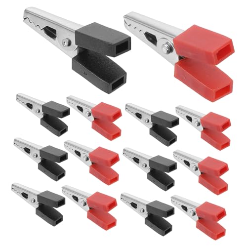 MOTHNUR 40 Stück Teiliges Alligator Clip aus Metall Kompakte Elektrische Batterieclips Rostbeständig mit Hoher Leitfähigkeit Vielseitig Einsetzbar für Auto und Geeignet für Elektrische MOTHNUR 40 Stück Teiliges Alligator Clip aus Metall Kompakte Elektrische Batterieclips Rostbeständig mit Hoher Leitfähigkeit Vielseitig Einsetzbar für Auto und Geeignet für Elektrische von MOTHNUR
