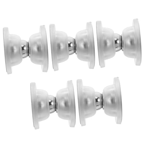 MOTHNUR 5 Sätze Transparenter Magnetischer Türstopper mit Doppelseitigem Kleber Geräuschloser Türpuffer Stoßfest Selbstklebend ohne Bohren Schutz für Türen und Wände für Büro und Zuhause von MOTHNUR