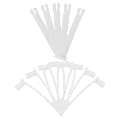 MOTHNUR 5 Sets Pool Verriegelungsset Pool Griffclips Pool Reinigungsbürstenclips Pool Befestigungsclips V Clips V Clip Für Schwimmbecken Schwimmbecken V Form Clip Poolzubehör Pool V Clip von MOTHNUR