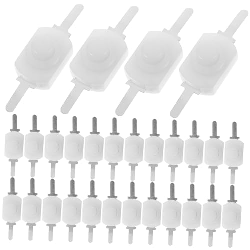 MOTHNUR 50 Stück Selbstsichernder Mini Mikro Druckschalter Schwarz Latching Push Button für Taschenlampen Elektronische Steuerung Ersatzteil MOTHNUR 50 Stück Selbstsichernder Mini Mikro Druckschalter Schwarz Latching Push Button für Taschenlampen Elektronische Steuerung Ersatzteil von MOTHNUR
