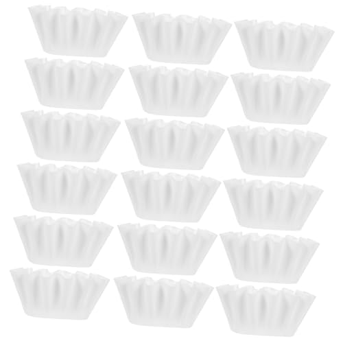 MOTHNUR 50 Stück Teiliges Hitzebeständige Wachsschmelzpapierliner Auslaufsichere Wachsbehälter Einlagen für Elektrische Wachswärmer Passend für Einfache Reinigung und Schutz Ihres von MOTHNUR