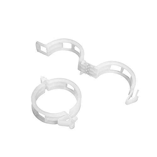 MOTHNUR 50 Stücke Anlage Clips Reben Clips Spalier Clips Anlage Unterstützung Garten Clips Gemüse Clips Weiß von MOTHNUR