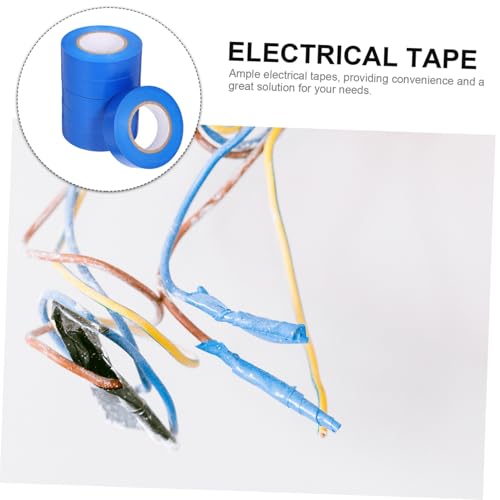 MOTHNUR 6 Rollen Isolierband Elektriker PVC Klebeband Hochtemperaturbeständig Stark Klebend Elektrisches Reparaturband Für Elektroinstallation Haushalt Gewerbe von MOTHNUR