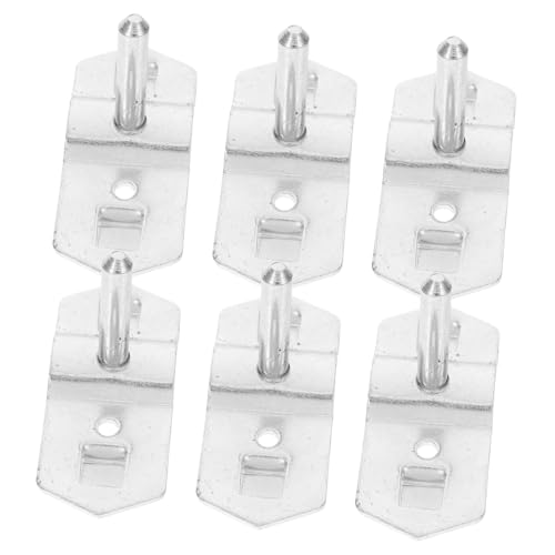 MOTHNUR 6 Stück Pegboard Haken für Lochwand Robuste Aufhänger mit Vielseitig Einsetzbar für Garage Werkstatt Büro und Zuhause Einfache Montage Hohe Tragkraft Rutschfest von MOTHNUR