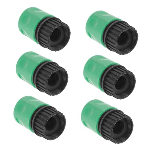 MOTHNUR 6 Stück Teiliges Gartenschlauch Innengewinde Kunststoff Schlauchverbinder Leicht zu Verbinden und Trennen Für Außenwasserhähne und Bewässerungssysteme MOTHNUR 6 Stück Teiliges Gartenschlauch Innengewinde Kunststoff Schlauchverbinder Leicht zu Verbinden und Trennen Für Außenwasserhähne und Bewässerungssysteme von MOTHNUR