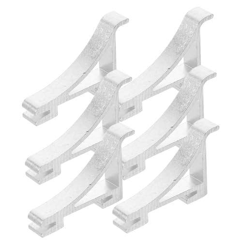 MOTHNUR 6 Stück Teiliges Gefrierschrank Regal clips aus Aluminiumlegierung Sichere Robuste Kühlschrank Display Haken mit Einfachem Installation Verstärkte Aufbewahrungslösung für MOTHNUR 6 Stück Teiliges Gefrierschrank Regal clips aus Aluminiumlegierung Sichere Robuste Kühlschrank Display Haken mit Einfachem Installation Verstärkte Aufbewahrungslösung für von MOTHNUR