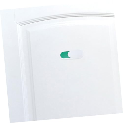 MOTHNUR 7 Stück Teiliges Türschild Weiß Schiebeschild Frei besetzt Anzeige Klarer Statusanzeiger für Büro Hotel Badezimmer Toiletten Türschild für Privatsphäre und Einfache Nutzung von MOTHNUR