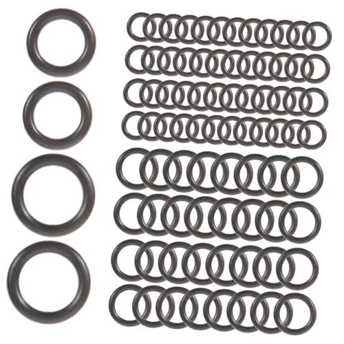 MOTHNUR 80 Stück Teiliges Dichtungsring Sortiment aus Flexiblem Gummi für Hochdruckreiniger Praktisches O Ring Schnellkupplungen Langlebige Dichtung für Armaturen und Pumpen und MOTHNUR 80 Stück Teiliges Dichtungsring Sortiment aus Flexiblem Gummi für Hochdruckreiniger Praktisches O Ring Schnellkupplungen Langlebige Dichtung für Armaturen und Pumpen und von MOTHNUR