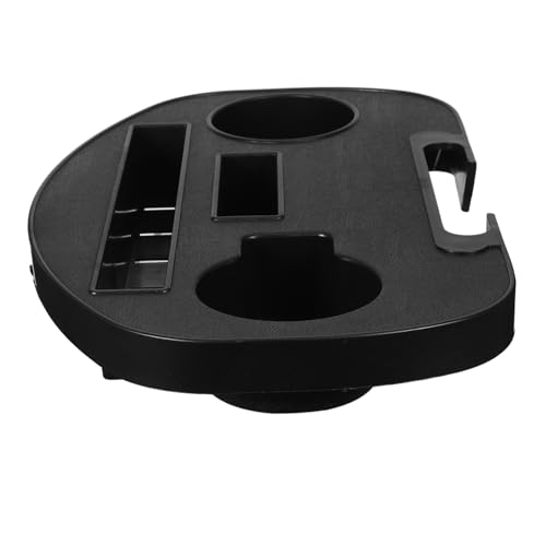 MOTHNUR Ablagetisch mit Getränkehalter für Liegestuhl Wetterfester Beistelltisch Organizer für Camping Strand und Picknick Kompakt Robust Multifunktional für Outdoor von MOTHNUR