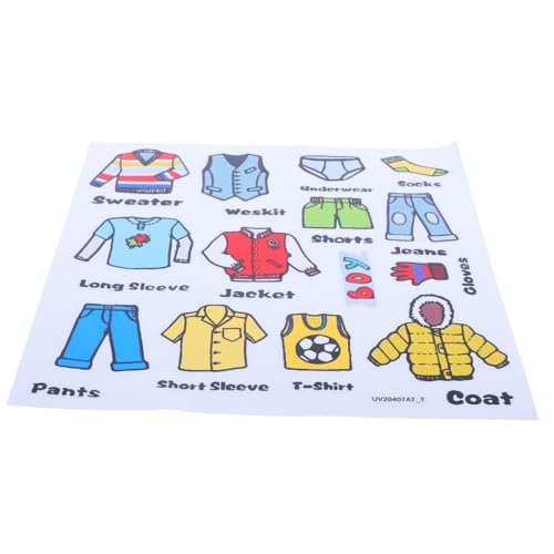 MOTHNUR Abziehbare Kleidung Klassifizierungsaufkleber Selbstklebend zur Schnellen Kleiderschrank Kommodenorganisation Dekorative Wandsticker für Schlafzimmer und Kinderzimmer MOTHNUR Abziehbare Kleidung Klassifizierungsaufkleber Selbstklebend zur Schnellen Kleiderschrank Kommodenorganisation Dekorative Wandsticker für Schlafzimmer und Kinderzimmer von MOTHNUR