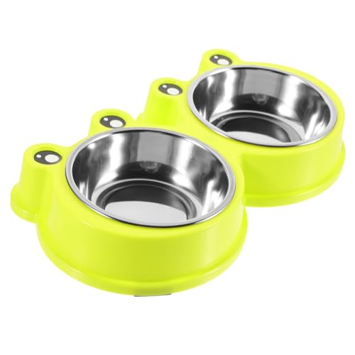 MOTHNUR Anti Umkippen Katzenfutternapf Doppelnapf aus Robustem Kunststoff Langsam Fressender Puppy Feeder und Trinknapf für Kleine Hunde und Katzen rutschfest um Erstickungsgefahr zu MOTHNUR Anti Umkippen Katzenfutternapf Doppelnapf aus Robustem Kunststoff Langsam Fressender Puppy Feeder und Trinknapf für Kleine Hunde und Katzen rutschfest um Erstickungsgefahr zu von MOTHNUR