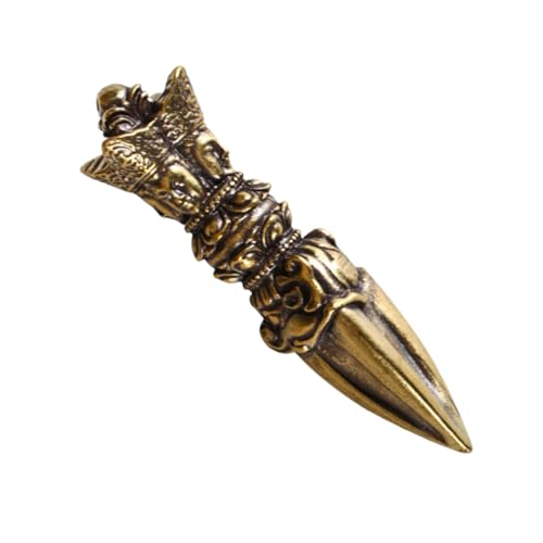 MOTHNUR Antikes Vajra Pestle Desktop Ornament aus Hochwertigem Material Filigranes Buddhistisches Dekor Einzigartiges Handgefertigtes Design Kleine Tischdekoration für Zuhause und Büro MOTHNUR Antikes Vajra Pestle Desktop Ornament aus Hochwertigem Material Filigranes Buddhistisches Dekor Einzigartiges Handgefertigtes Design Kleine Tischdekoration für Zuhause und Büro von MOTHNUR