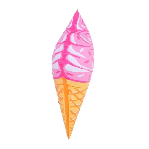 MOTHNUR Aufblasbares Eiscreme Schwimmspielzeug Pool Dekoration Outdoor Wasserspielzeug für Erwachsene Langlebig und Sicher von MOTHNUR