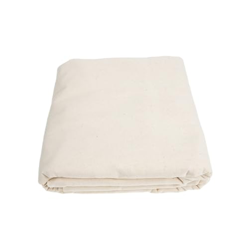 MOTHNUR Baumwoll abdecktuch für Boden und Möbel Schutz Beim Malern und Renovieren Waschbar Wiederverwendbar Robustes Maler Tuch für DIY projekte und Staubschutz von MOTHNUR